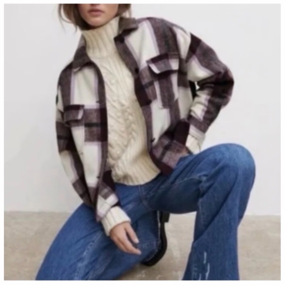 Zara Flannel Shacket
